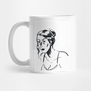 Woman portrait Mug